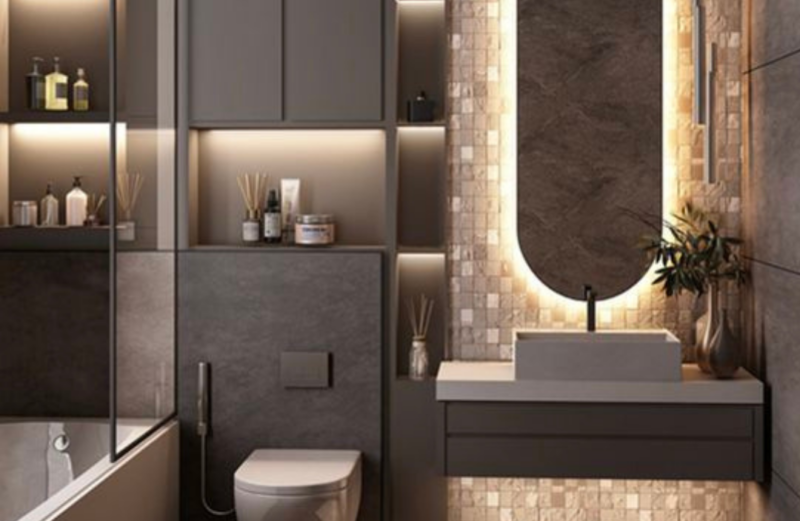 وحدة حوض برفوف جانبية – ترتيب عملي ومظهر أنيق وحدة حوض برفوف جانبية – ترتيب عملي ومظهر أنيق